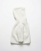 Unisex Baby Chunky Knit Hooded Jacket with Sherpa Lining