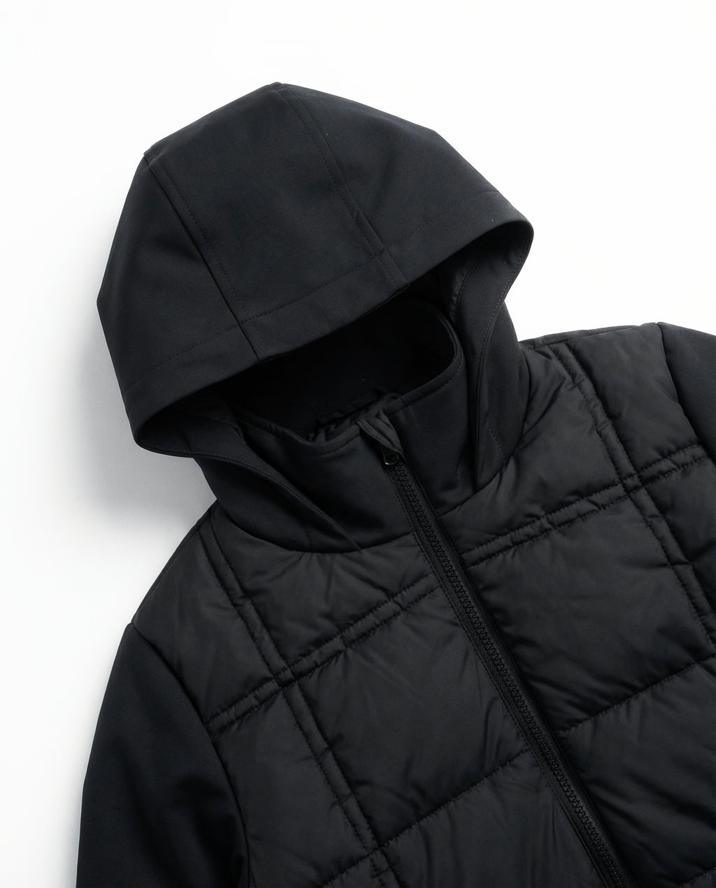 Quilted Hooded Jacket | Lightweight Unisex Outerwear