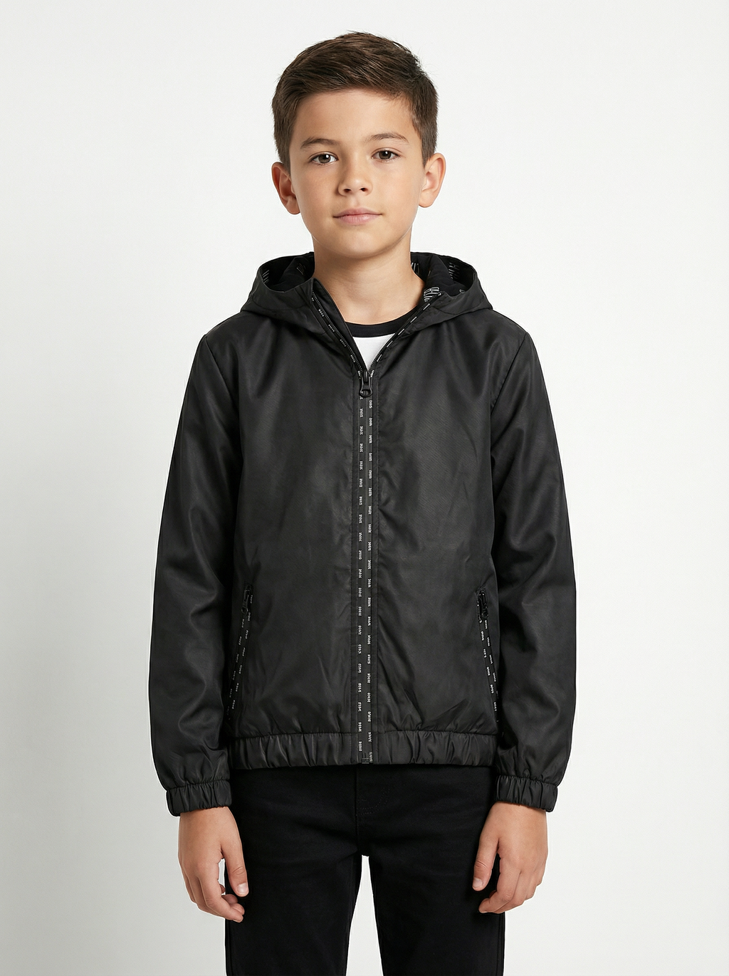 Unisex Kids Waterproof Hooded Rain Jacket | Lightweight Outerwear