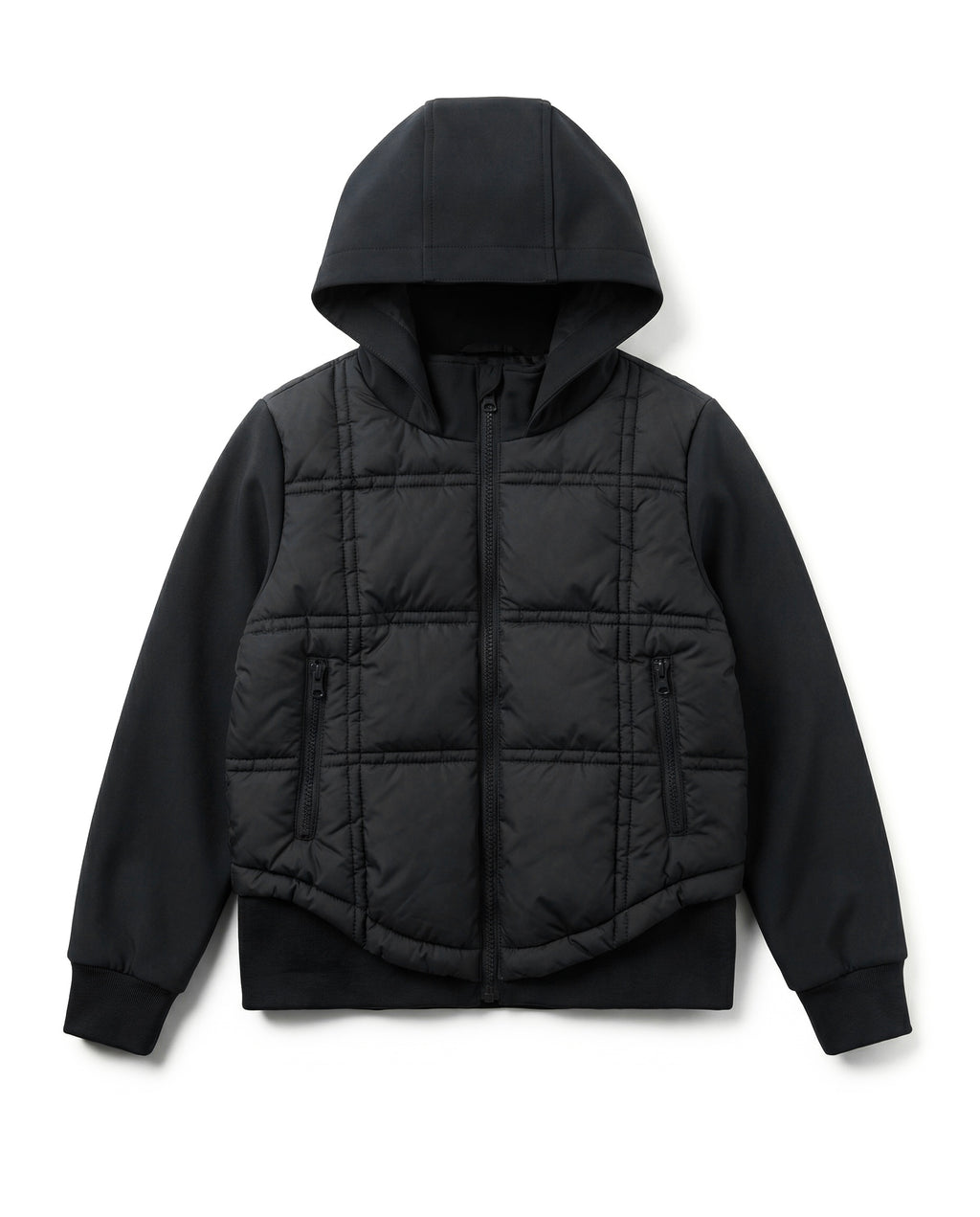 Quilted Hooded Jacket | Lightweight Unisex Outerwear