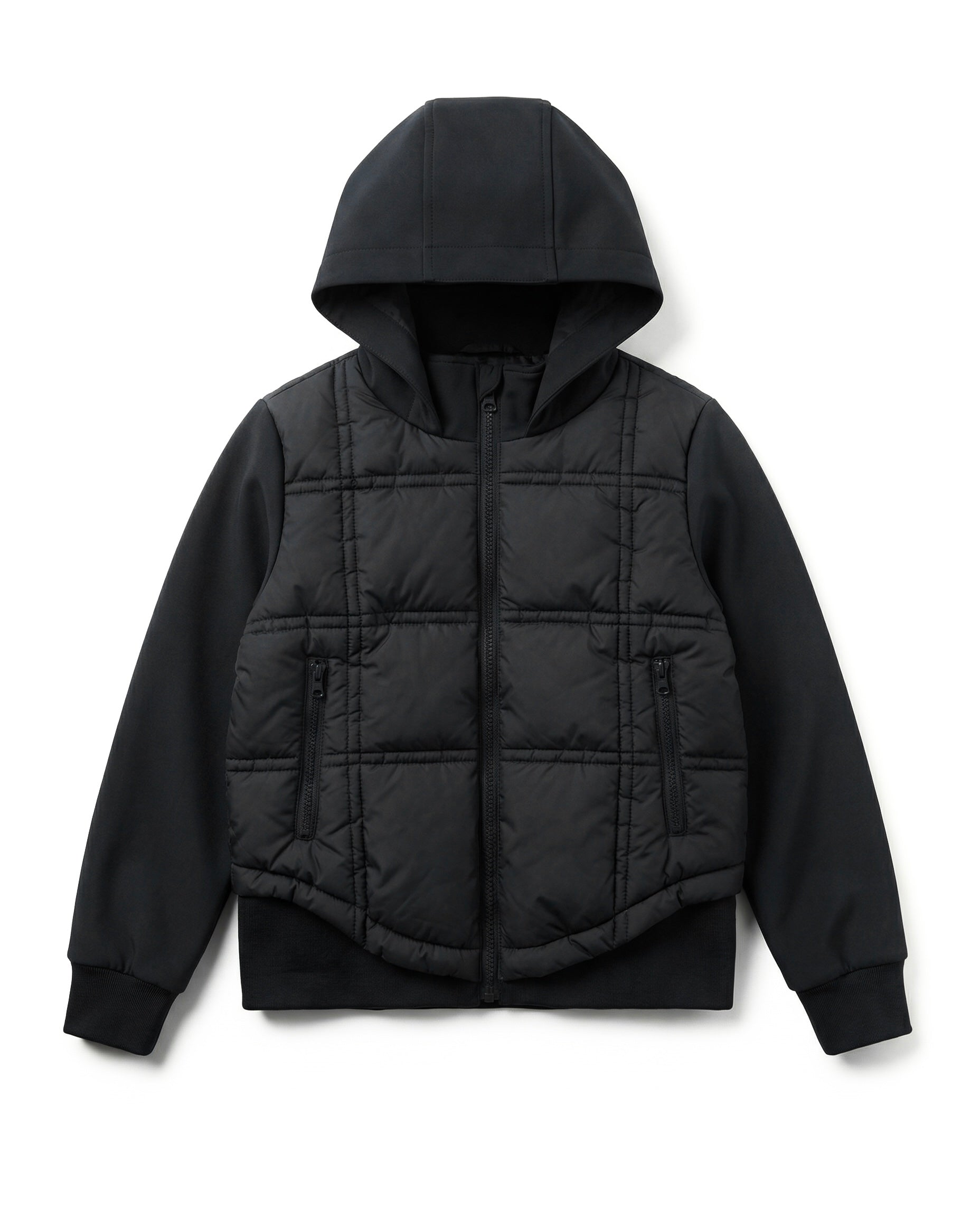 Quilted Hooded Jacket | Lightweight Unisex Outerwear