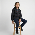Unisex Kids Rainbow Zip Hoodie Jacket | Water resistant Lightweight