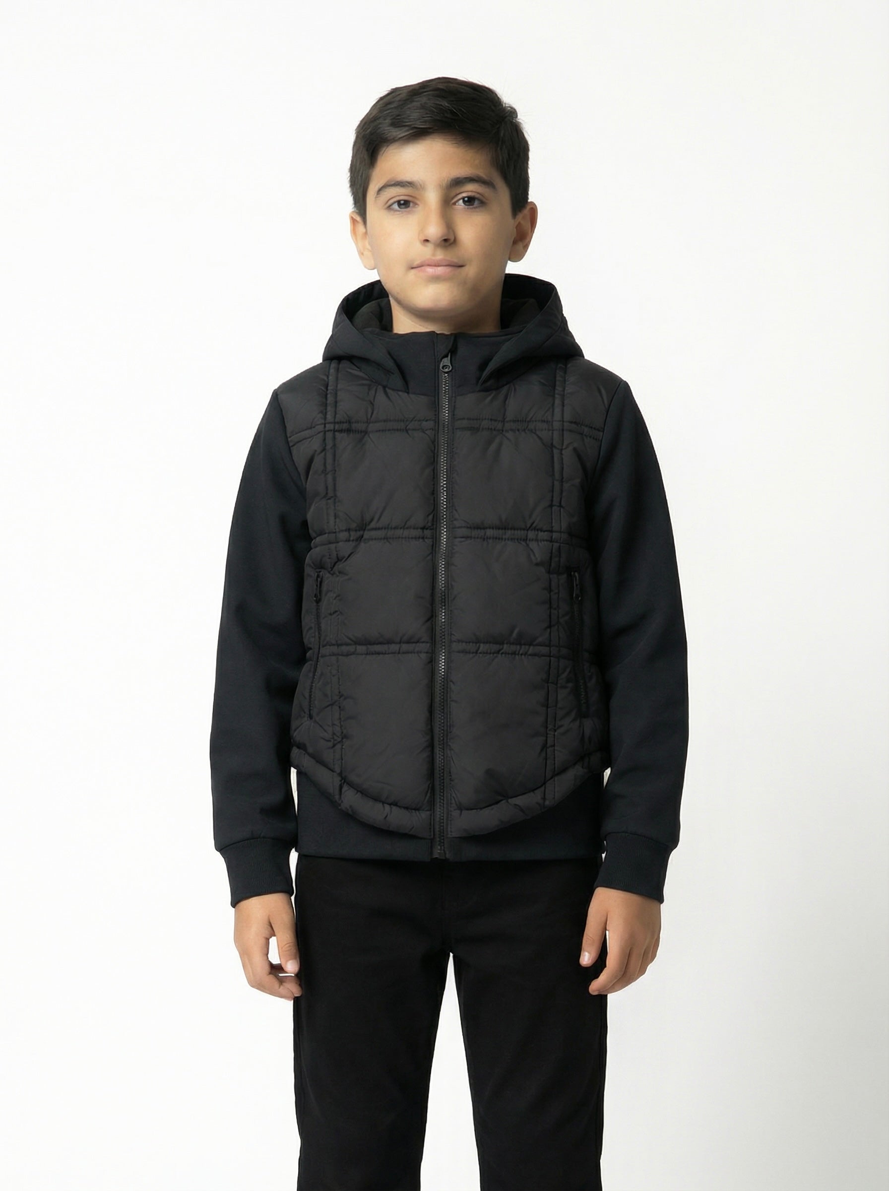Unisex Lightweight Kids Hooded Jacket Warm, Comfortable & Everyday Outerwear