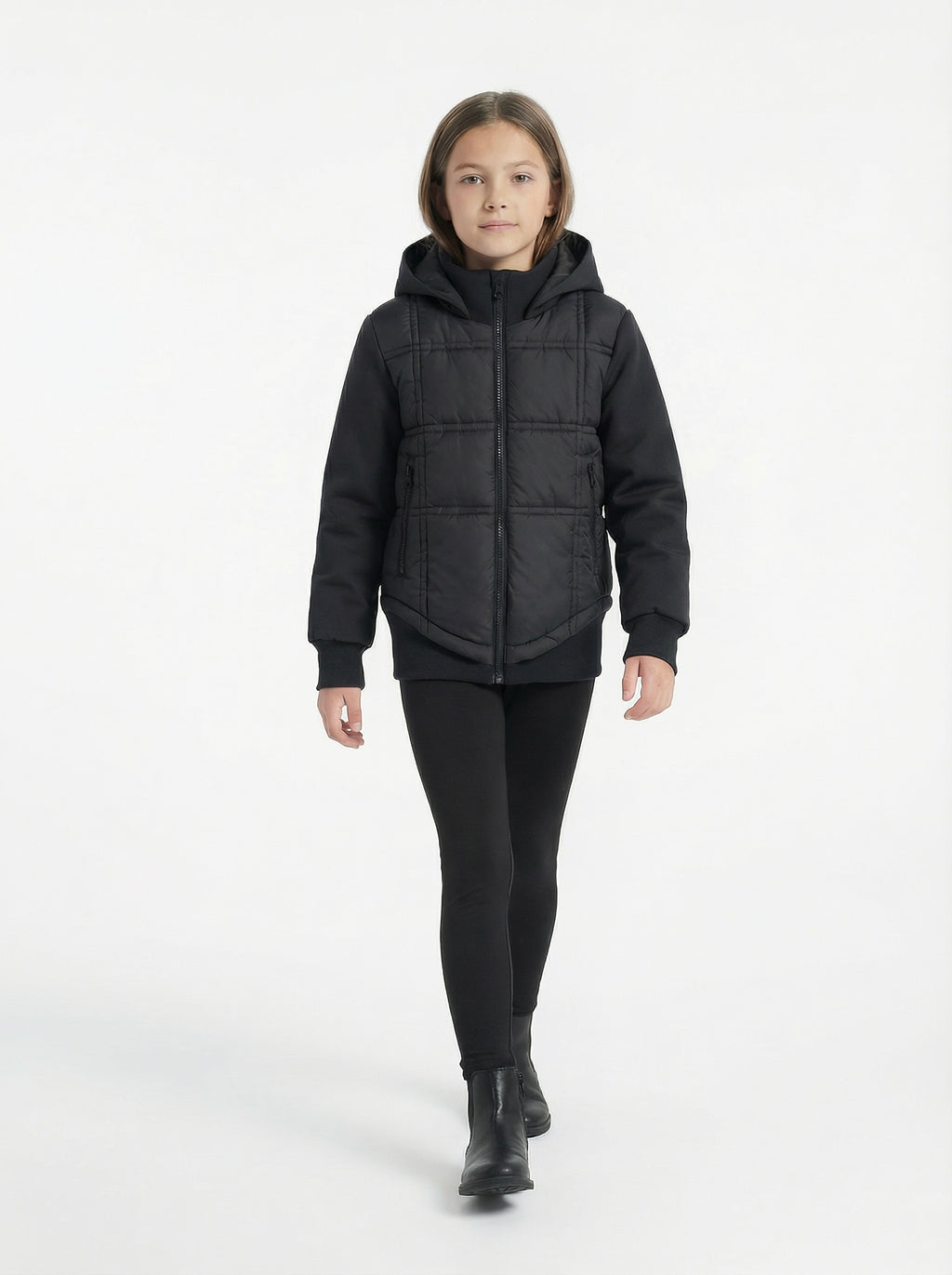 Unisex Lightweight Kids Hooded Jacket Warm, Comfortable & Everyday Outerwear