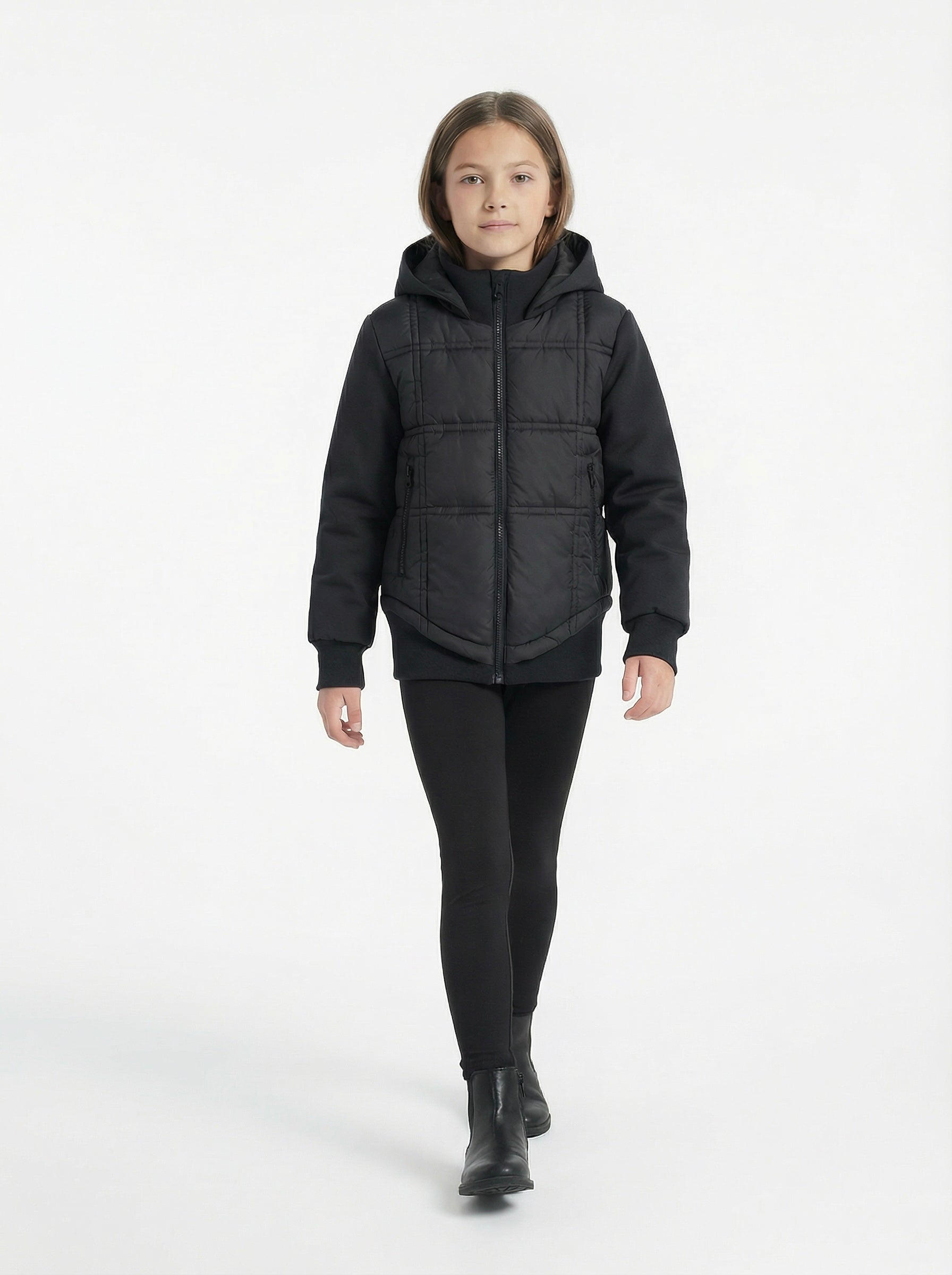 Unisex Lightweight Kids Hooded Jacket Warm, Comfortable & Everyday Outerwear