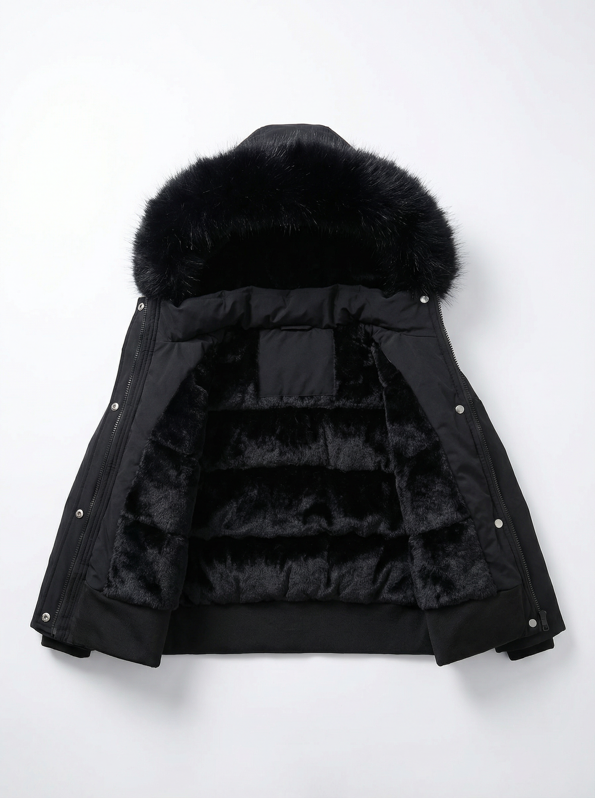 Alpine Snap Coat – Black Ruebi